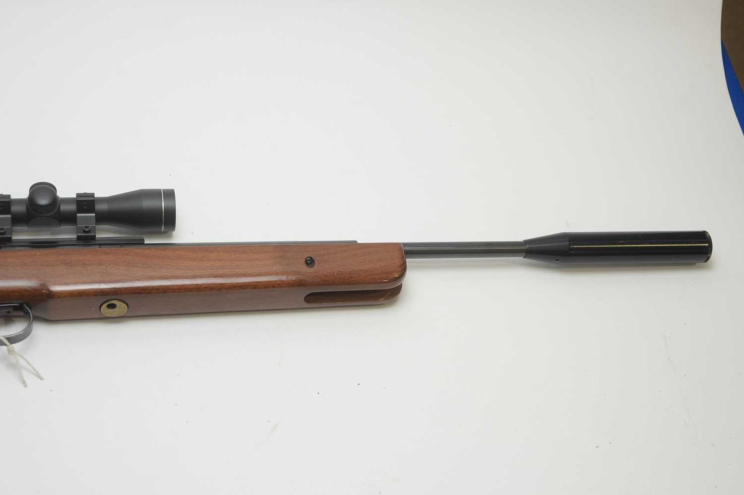 Lot 1044 BSA .22cal air rifle with scope and