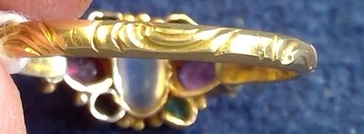 Lot 169 - William IV gem-set ring