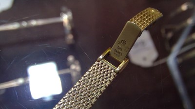 Lot 28 - Zenith 14k gold lady's cocktail watch