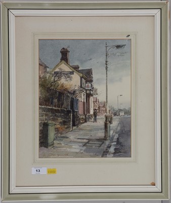 Lot 13 - Attributed to Tom Manson - watercolour.