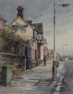 Lot 13 - Attributed to Tom Manson - watercolour.