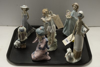 Lot 438 - Moorcroft, Lladro and others