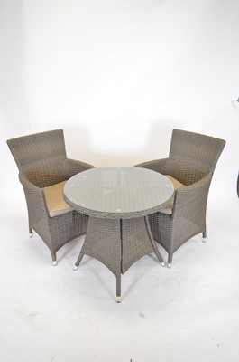 Lot 860 - Hartman table and chairs