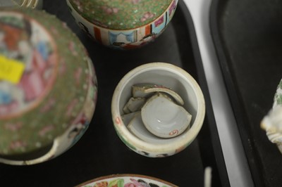 Lot 518 - Chinese Canton items