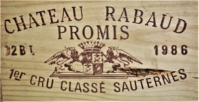 Lot 370 - Chateau Rabaud Promis 1986