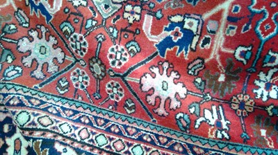 Lot 558 - Ferahan carpet