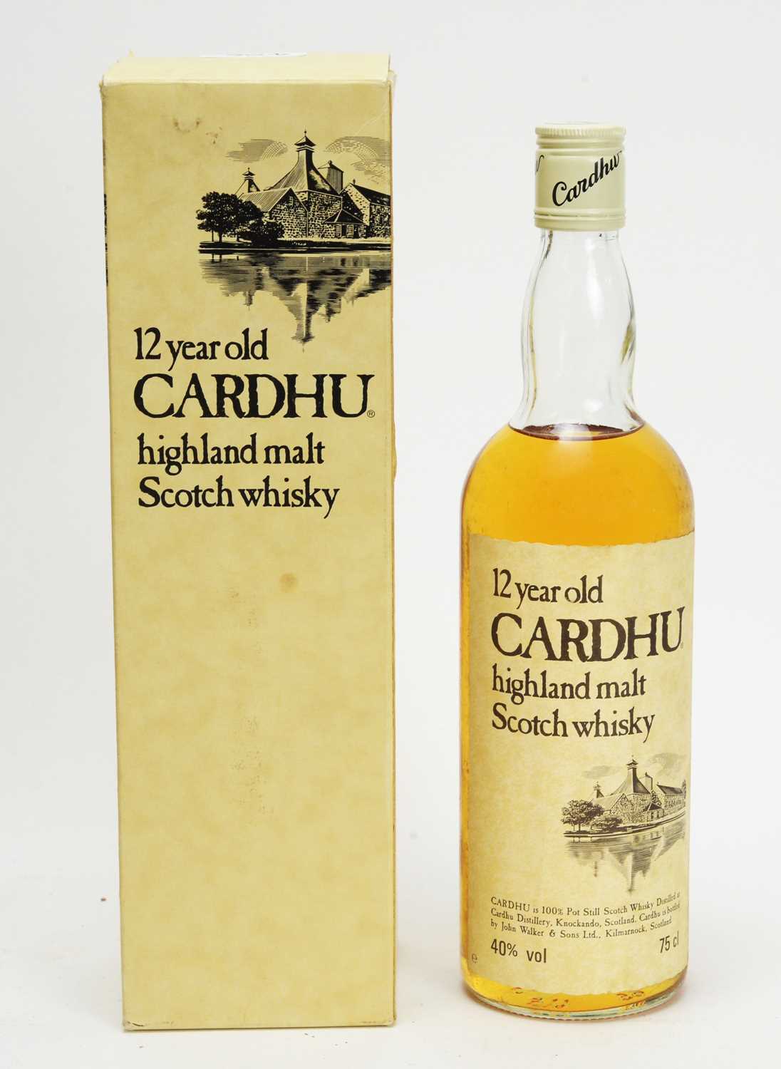 Lot 295 - Cardhu Highland Malt Whisky 12 Years Old