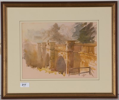 Lot 217 - Walter Holmes - watercolour.