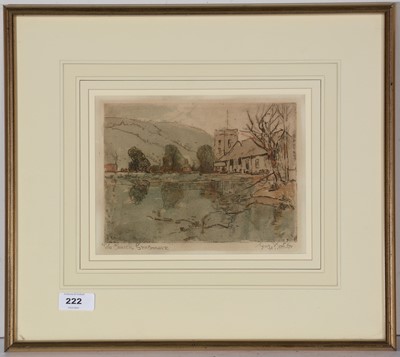Lot 222 - George Edward Horton - etching.