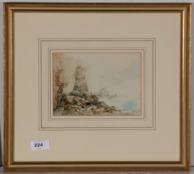 Lot 224 - George Blackie Sticks - watercolour.