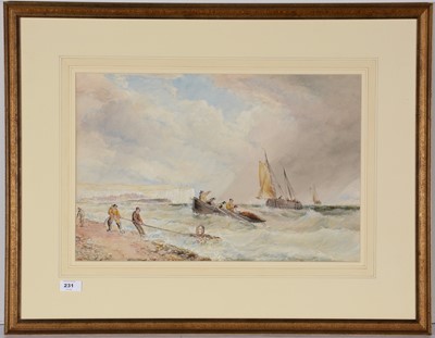 Lot 231 - Edward Tucker - watercolour.