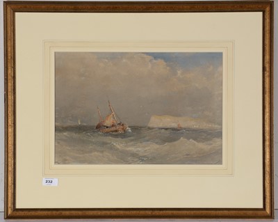 Lot 232 - Edward Tucker - watercolour.