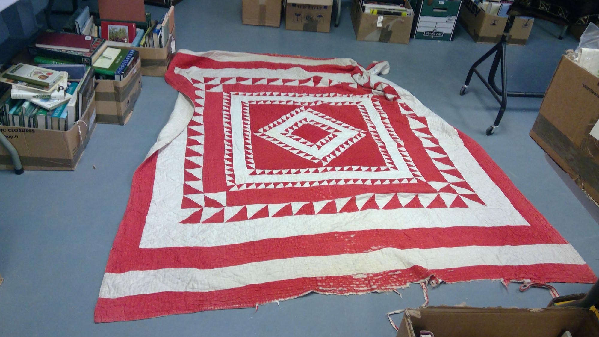 Lot 427 Vintage Durham quilts