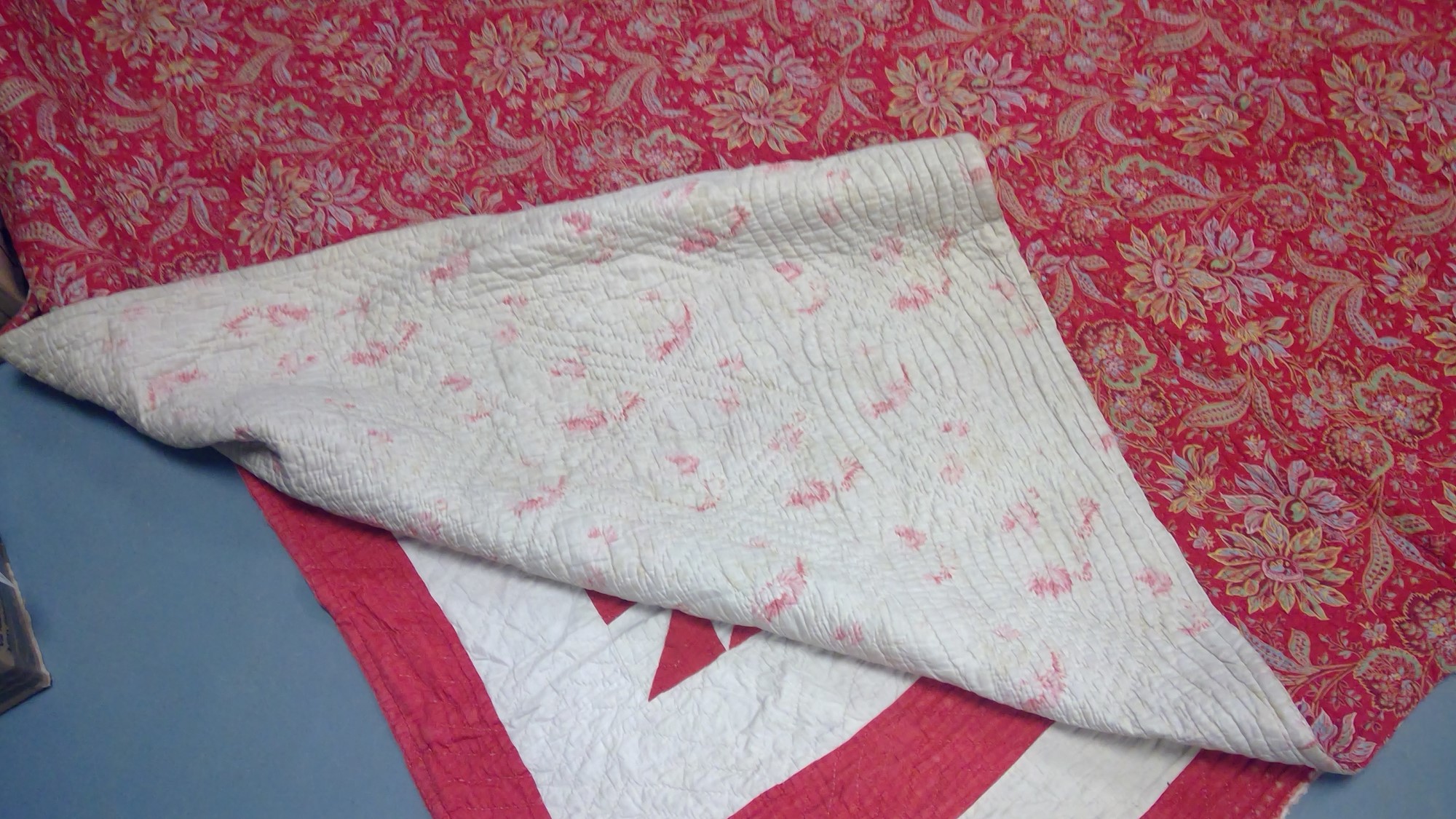 Lot 427 Vintage Durham quilts