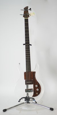 Lot 752 - Dan Armstrong Ampeg Lucite Bass Guitar