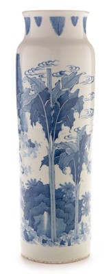 Lot 459 - Chinese blue and white Kangxi style vase