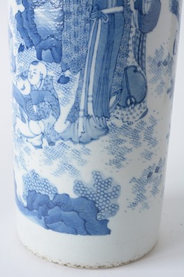 Lot 459 - Chinese blue and white Kangxi style vase