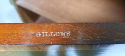 Lot 844 - Gillows satinwood music cabinet
