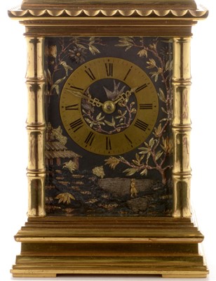 Lot 762 - Fine and rare late 19th Century French five minute repeating gilt brass carriage clock.