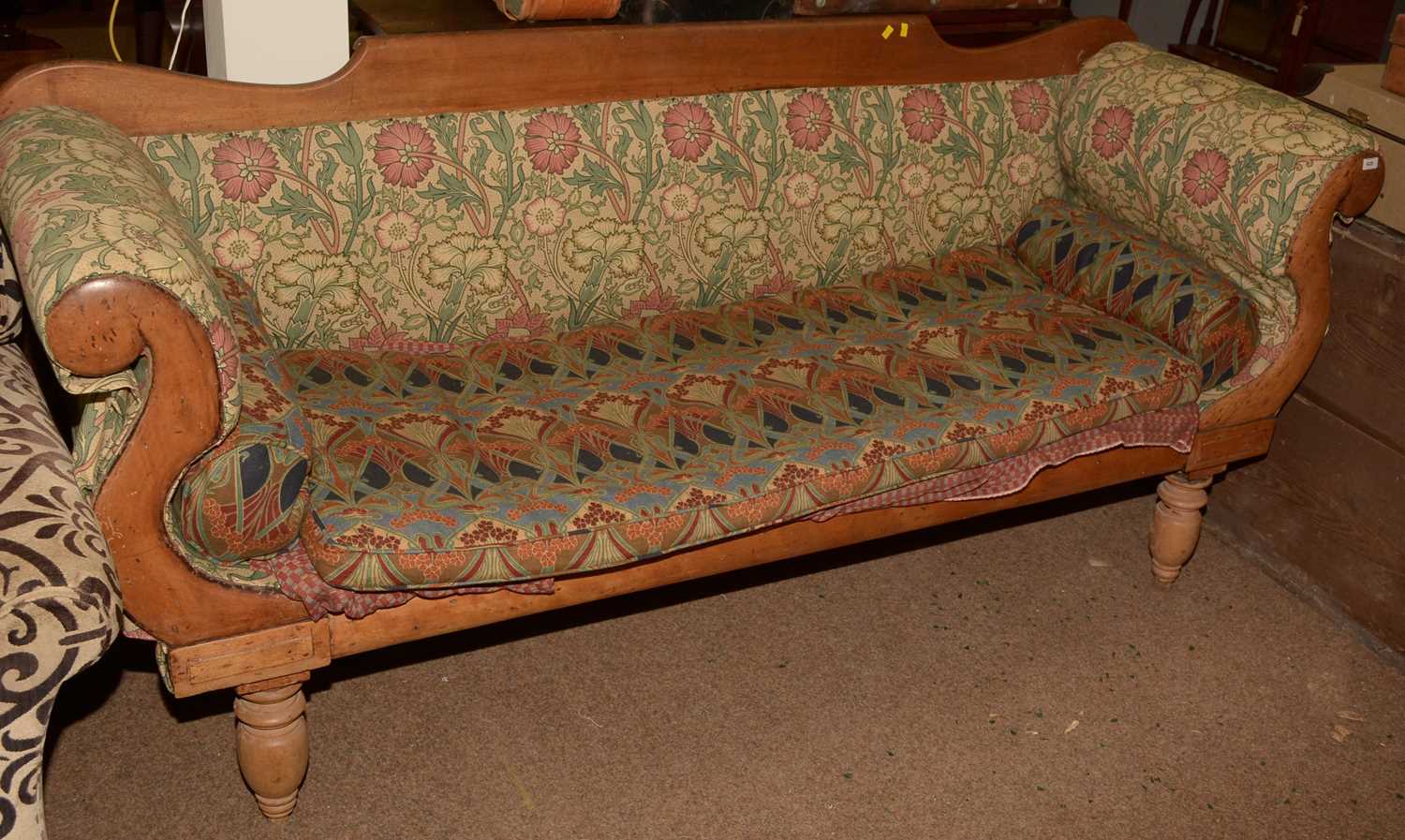 Lot 625 - Late 19th Century sofa