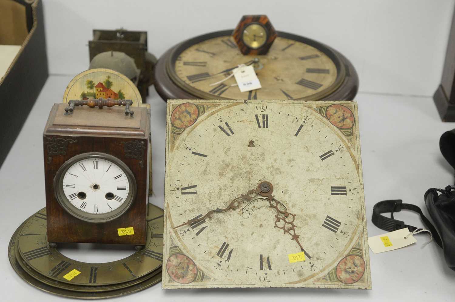 Lot 536 - 18th Century and later Clock parts