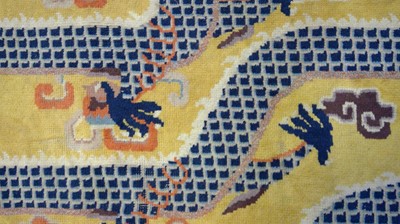 Lot 534 - Pair of Chinese design rugs.
