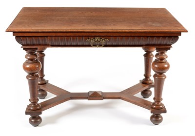 Lot 803 - Early 20th Century Low Countries oak table