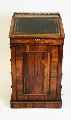 Lot 873 - George IV rosewood davenport