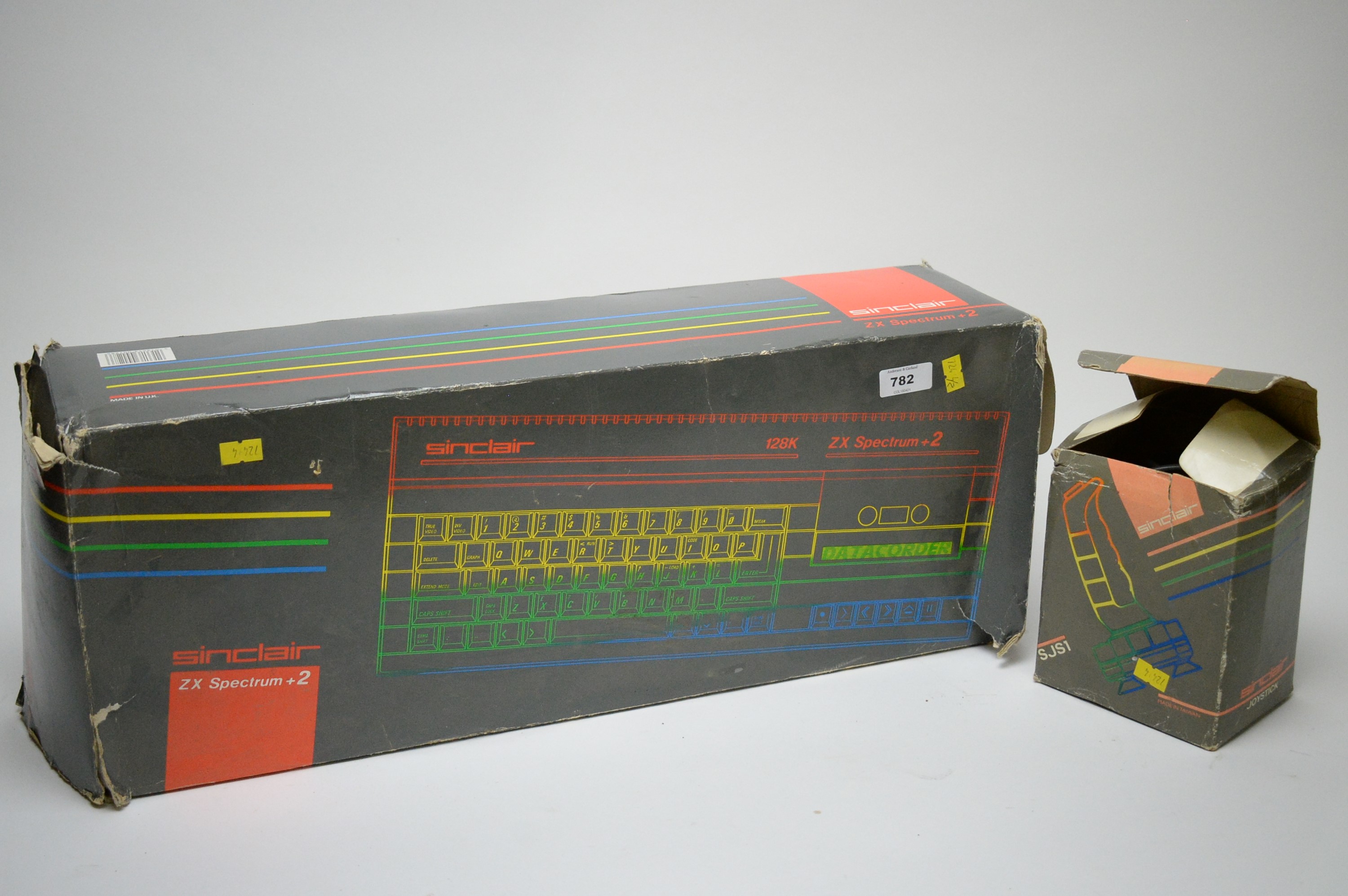 Lot 782 - A vintage Sinclair 128K ZX Spectrum computer
