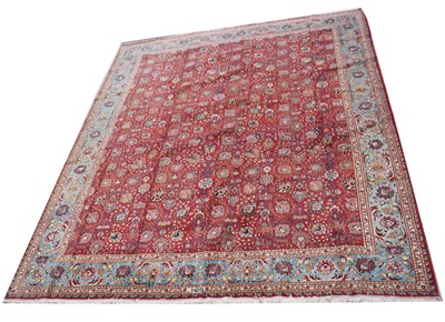 Lot 630A - A tabriz carpet