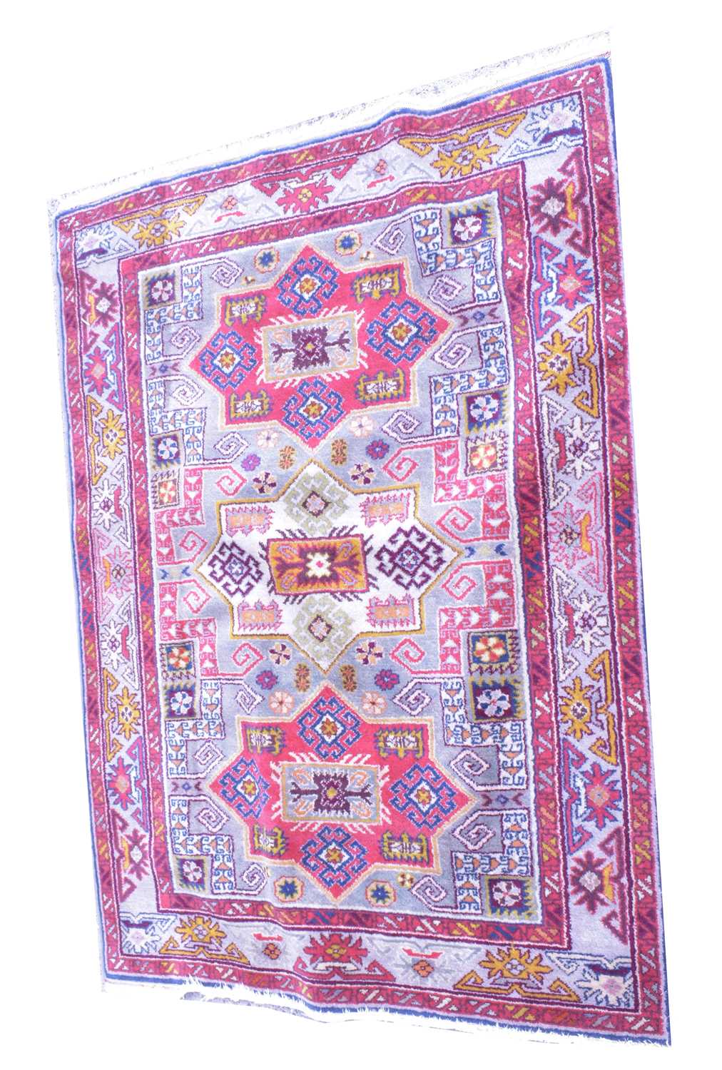 Lot 577 - A Caucasian rug