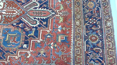 Lot 671 - Heriz carpet