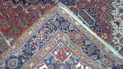 Lot 671 - Heriz carpet