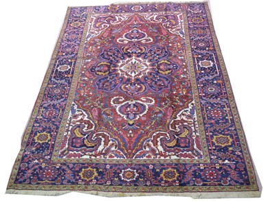 Lot 596 - Heriz carpet