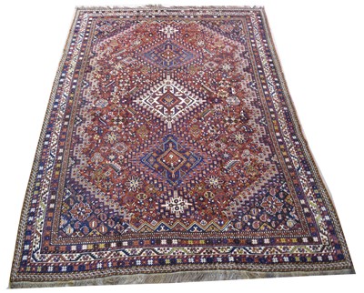 Lot 606 - Qashqai carpet