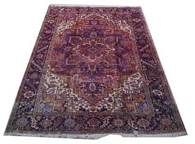 Lot 639 - Heriz carpet