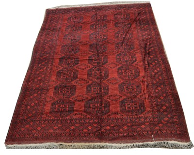 Lot 650 - Afghan carpet