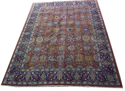 Lot 653 - Tabriz carpet