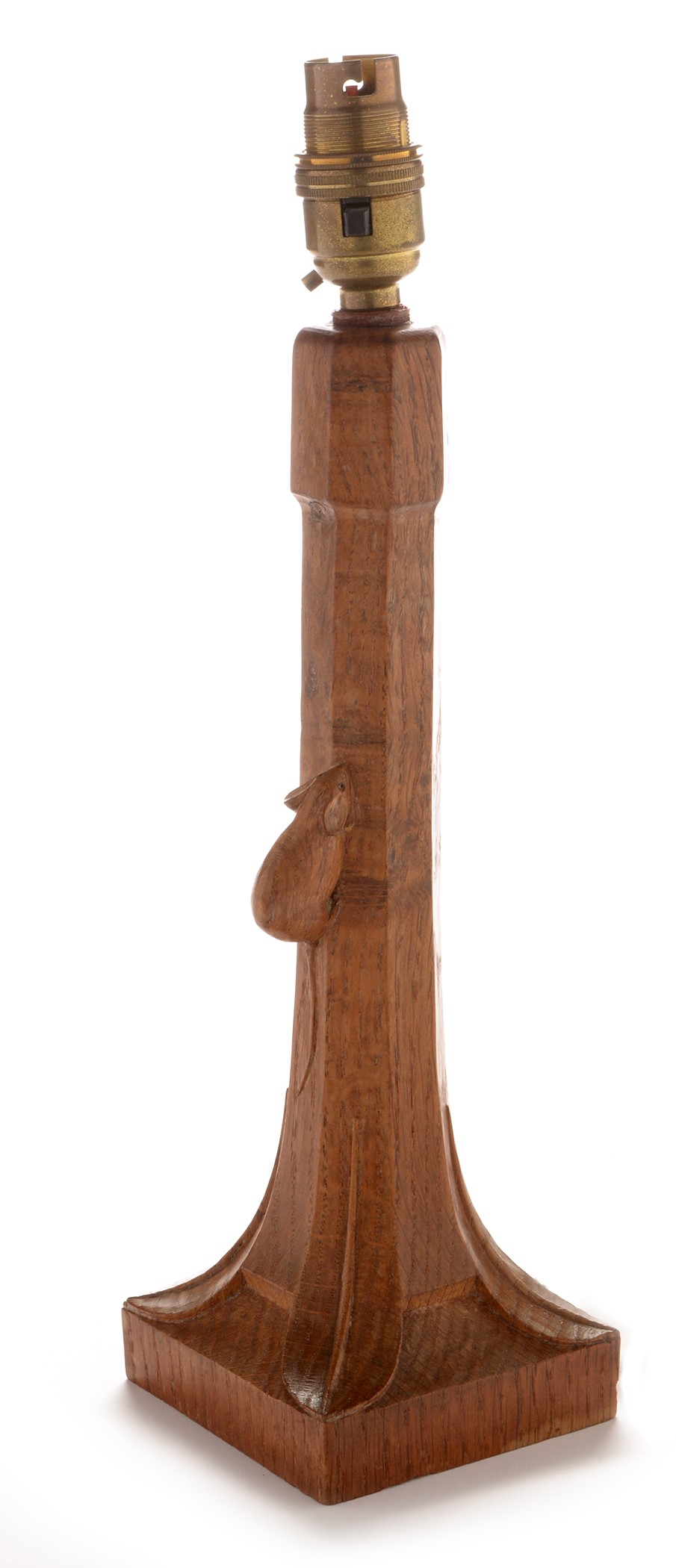 Lot 698 Mouseman table lamp