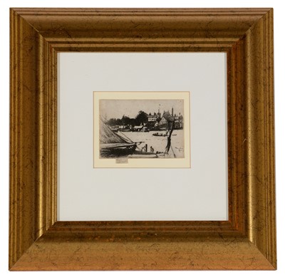 Lot 271 - Theodore Roussel - etching.