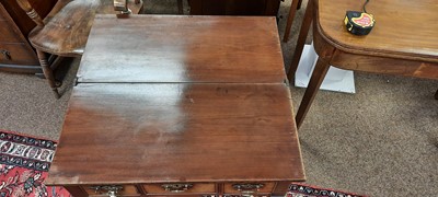 Lot 550 - 19th Century mahogany tea table