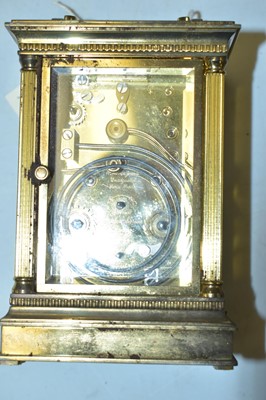 Lot 320 - A Matthew Norman carriage clock.