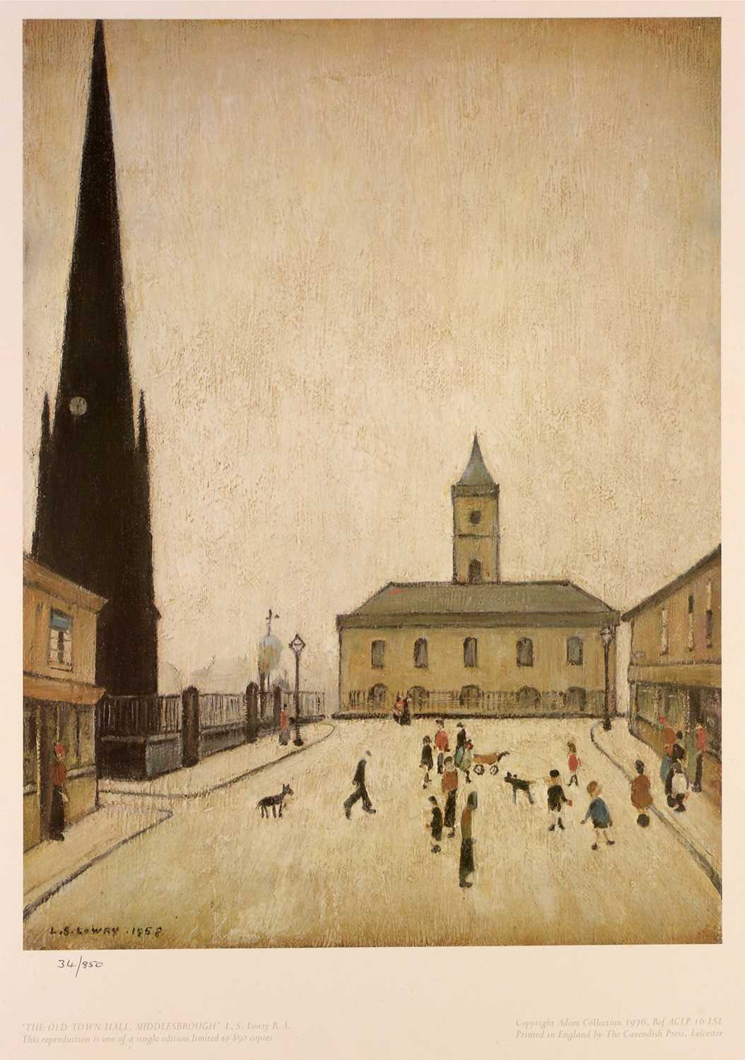 Lot 275 - Laurence Stephen Lowry - limited edition.