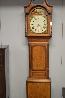 Lot 549 - R. Cairns: longcase clock.