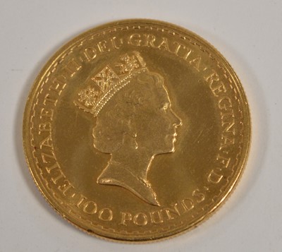 Lot 1576 - One Hundred Pounds gold coin