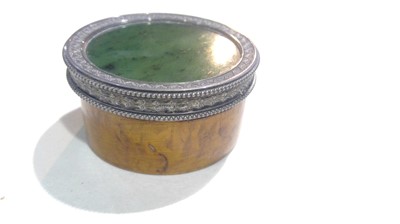 Lot 181 - Carl Faberge nephrite box