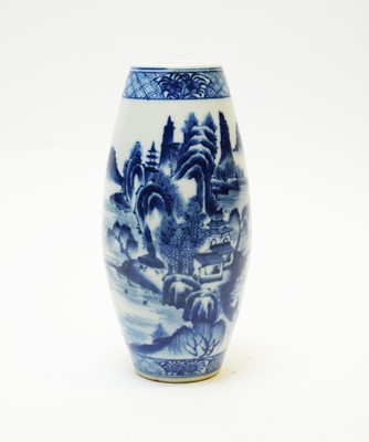 Lot 585 - Chinese blue and white vase