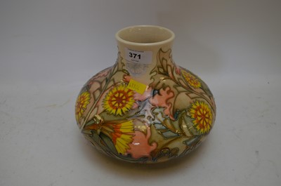 Lot 371 - Moorcroft Dandelion vase