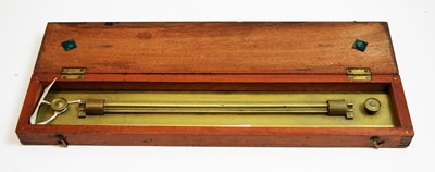 Lot 780 - Two rolling parallel rules in fitted cases.