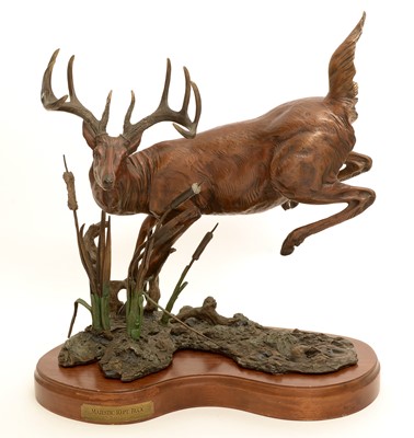 Lot 786 - Dennis Jones - 'Majestic 10-point Stag'